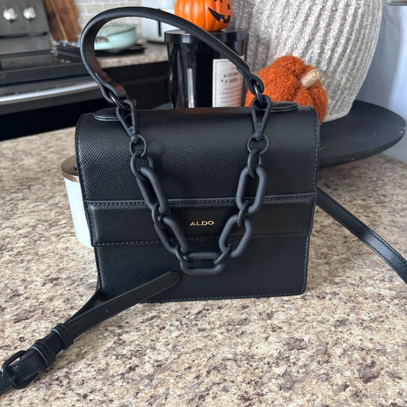 Aldo Black Handbag - Picture 1 of 4